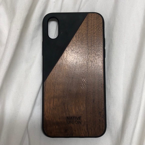 Accessories - Wooden IPhone X case!